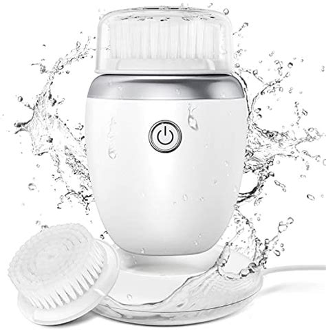 facial cleansing brush face scrubber electric sonic vibration rechargeable exfoliating deep