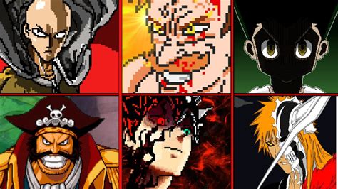 Top 10 Most Intimidating Anime Characters Mugen Most Feared