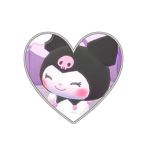 Kuromi Icon ૮₍ ´𖦹 ˕ ×` ₎ა Pegatinas Bonitas Hello Kitty Imagenes