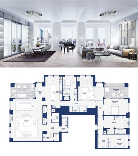 Pin By Todd Carney On Floorplans In 2021 Penthouse Design Floor Plans