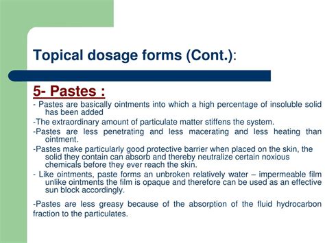 Ppt Types Of Dosage Forms Powerpoint Presentation Free Download Id