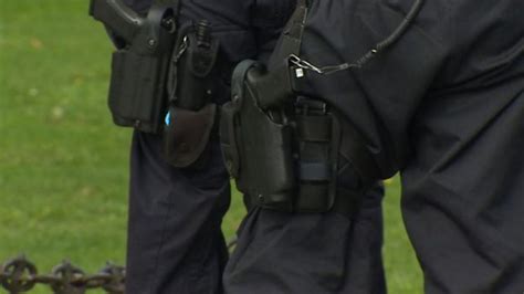 Public Support Dyfed Powys Police Officers Carrying Guns Bbc News