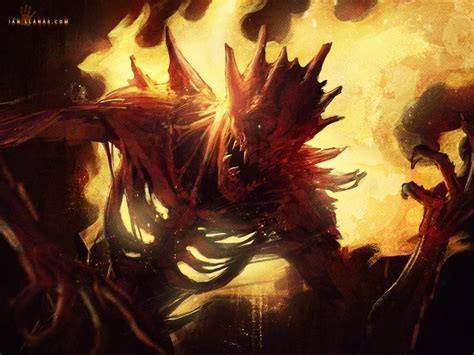 Blaze Back Demon By Ianllanas On Deviantart