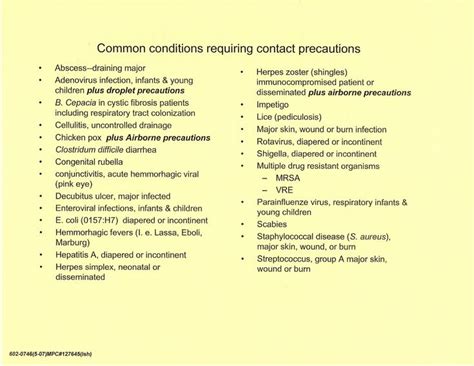 Airborne Droplet And Contact Precautions Practical Nursing Contact