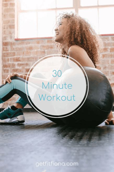 30 Minute Workout Get Fit Fiona