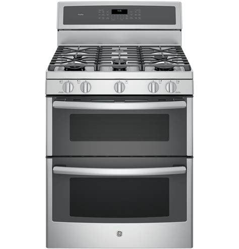Ge Profile 30 Stainless Double Gas Range Pgb980zejss