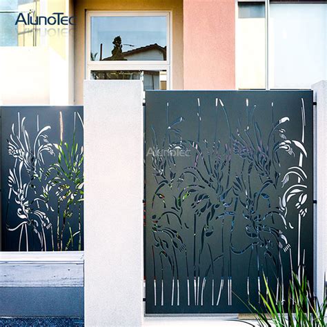 Alunotec Aluminium Alloy Cnc Laser Cut Metal Screens Outdoor Panel
