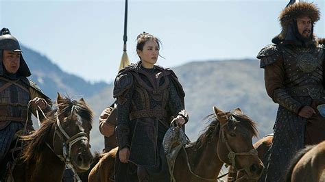 Khutulun Played By Claudia Kim From Netflixs Marco Polo Rarmoredwomen