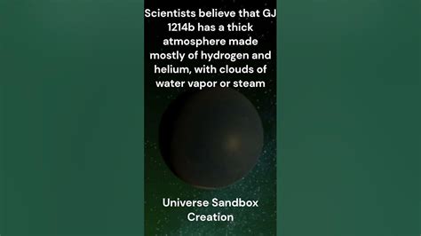 Exoplanet Gj 1214b Atmosphere Youtube