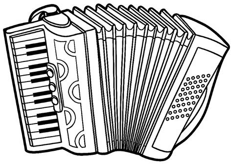 Desenhos De Instrumentos Musicais Para Colorir E Imprimir Aprender A