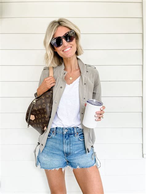 10 Ways To Style Denim Shorts For Summer Loverly Grey Denim Fashion Capsule Wardrobe Casual