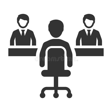 Interview Icon Stock Vector Illustration Of Office 265308998