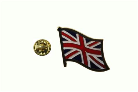 United Kingdom Uk National Country Flag Metal Lapel Pin Badge