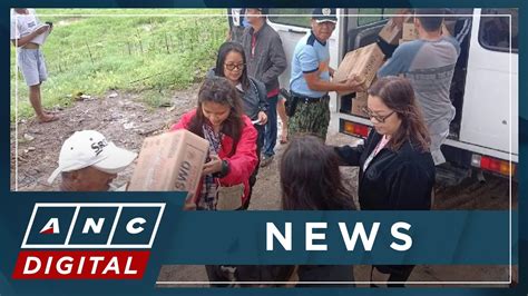 paeng survivors receive p22 3 m aid from dswd anc youtube
