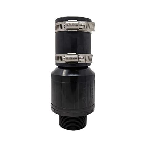 Pumpspy Threaded Quiet Sump Pump Check Valve With 100 Stainless Steel