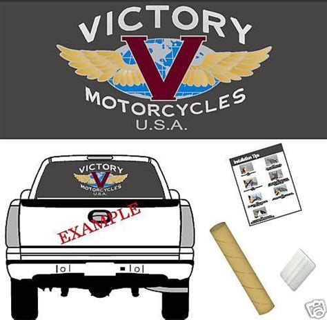 Purchase Victory Motorcycles Decal Color Vinyl Sticker Graphic In