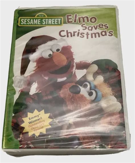 Sesame Street Cd Elmo Saves Christmas Movie Emmy Winner 636 Picclick