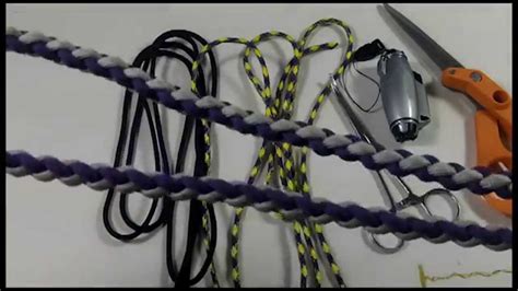 The one you use will depend largely on what you want to use it to hold and how you want to. Rock Paracord - How to Make a Round Braid Lanyard - YouTube