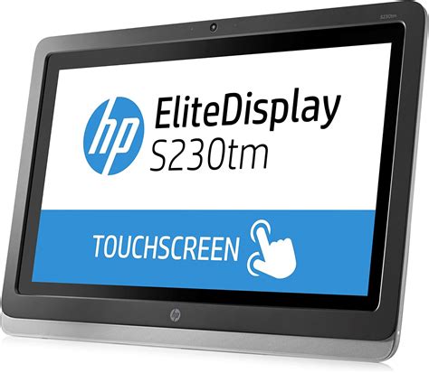 Hp Elitedisplay S230tm 23 Widescreen Touch Monitor 16 9 1920 X 1080