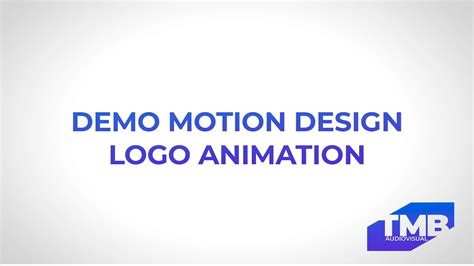 Demo Animation Logo And Motion Design 2021 Youtube