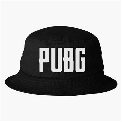 Battlegrounds Pubg Logo Bucket Hat Embroidered