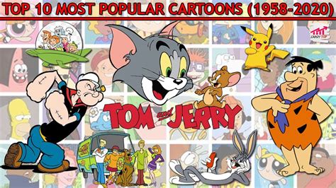 Top 10 Most Popular Cartoons 1958 2020 Youtube Vrogue