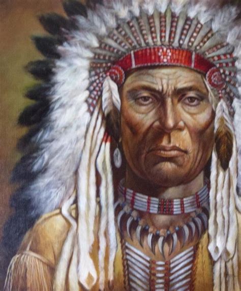 Chief Art Print By Geraldine Arata In 2021 Native American Warrior
