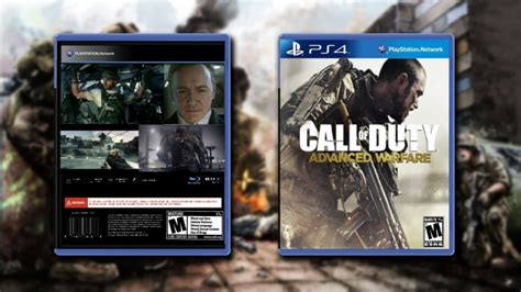 Call Of Dutyadvanced Warfare Playstation 4 Box Art Cover By Panther07rules