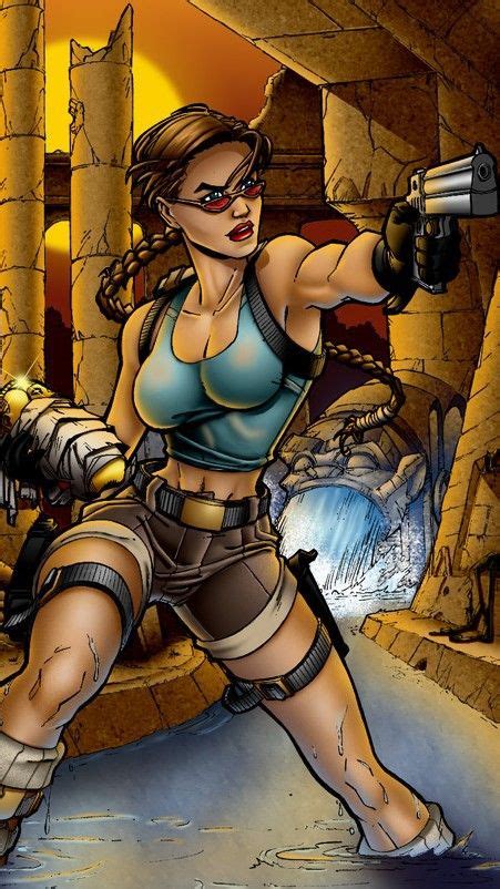 Pin By Badsport On Lara Croft Adventure Art Hot Hero Comics