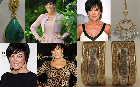 Kris Jenner Is The Queen Of The Kardashian Empire We Love Her Style These 3 Pairs Of Earrings