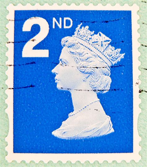 Stamp Great Britain Machin 2nd Class Queen Elizabeth Stamp Flickr