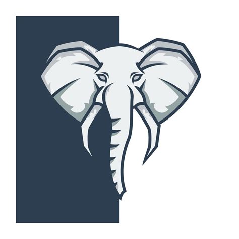 Elephant Mascot Logo Design Vector 6549404 Vector Art At Vecteezy