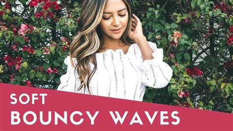 How To Get Bouncy Beach Wave Blowout At Home Youtube