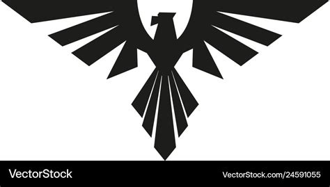 Heraldic Eagle Logo Royalty Free Vector Image Vectorstock
