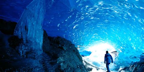 These Dear Friends Are The Mendenhall Ice Caves In Alaska They Exist