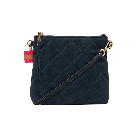 Alexis Crossbody Quilted Navy Village Home And Ts