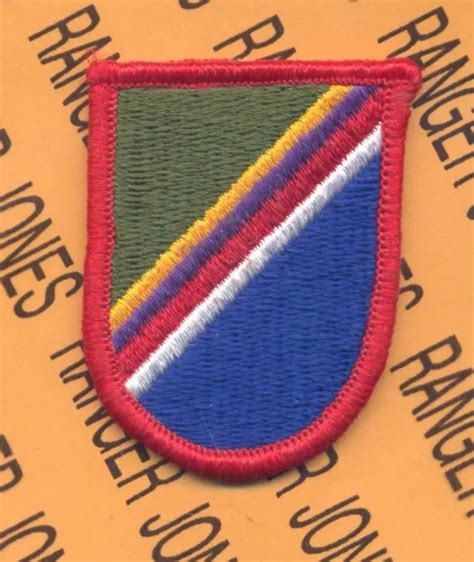 Us Army 450th Civil Affairs Airborne Usacapoc Beret Flash Patch C Me