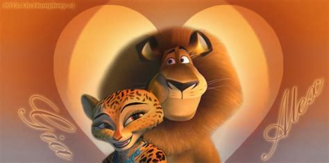 Alex gia ретвитнул(а) fef 🇪🇨. Gia and Alex in Love - Madagascar 3 | Dibujos, Anime, Parejas