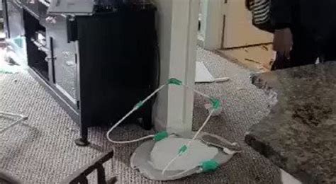 Teenager Destroys His And His Mothers Home