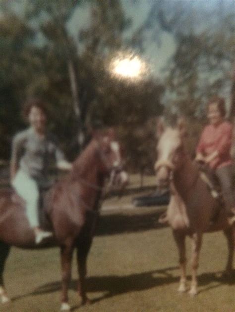 Jodi Manni And I Riding Her Neighbors Horses What Fun We Had We Were