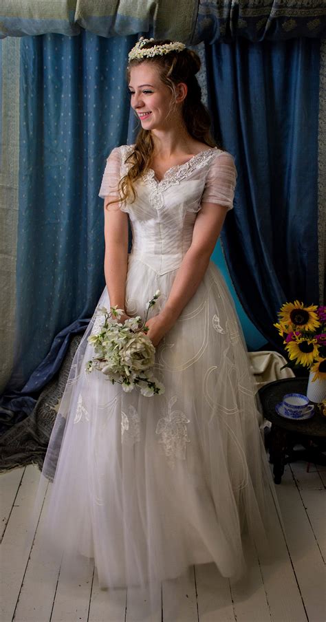 1950s Wedding Dresses Abigails Vintage Bridal