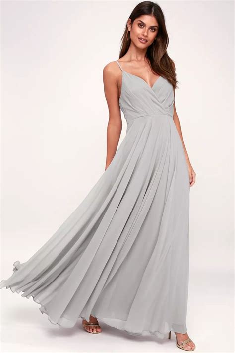 All About Love Light Grey Maxi Dress In 2020 Grey Maxi Dress Light