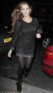 Kelly Brook Returns To The Box Club In London 7 Months