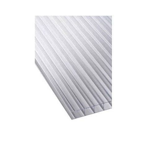 Twinwall Clear Polycarbonate Sheet 10mm Candw Berry
