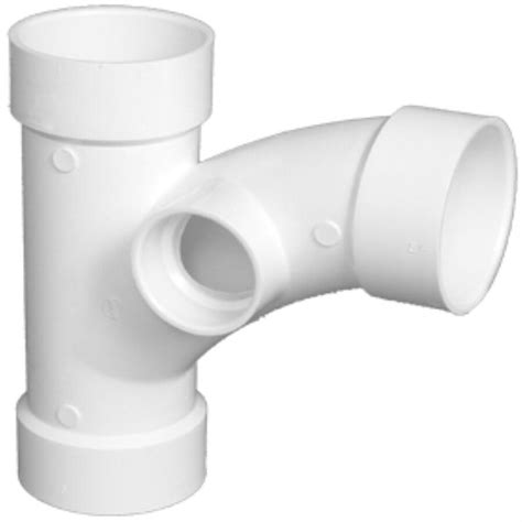 Shop Charlotte Pipe 2 In Dia Pvc Schedule 40 Combo Wye Fitting At