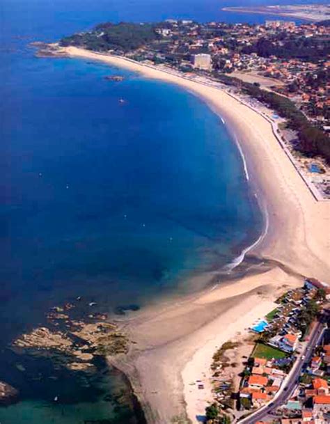 Playa De Samil Playa De Samil Vigo Pontevedra Galicia Playas