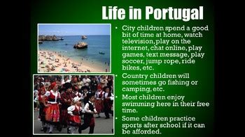 Portugal PowerPoint By Beth Wimberly Teachers Pay Teachers