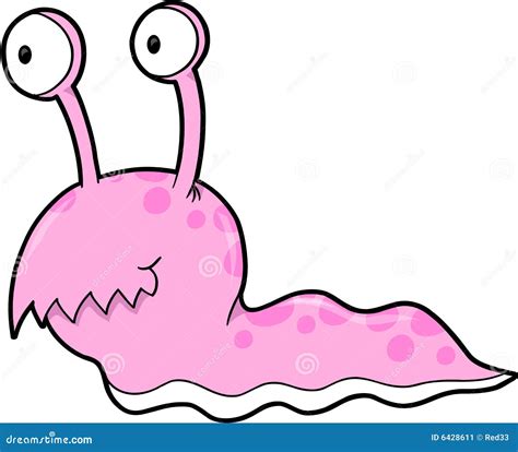Monster Slug Vector Stock Vector Illustration Of Silly 6428611