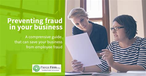 Preventing Fraud In Your Business Pierce Firm Pllc