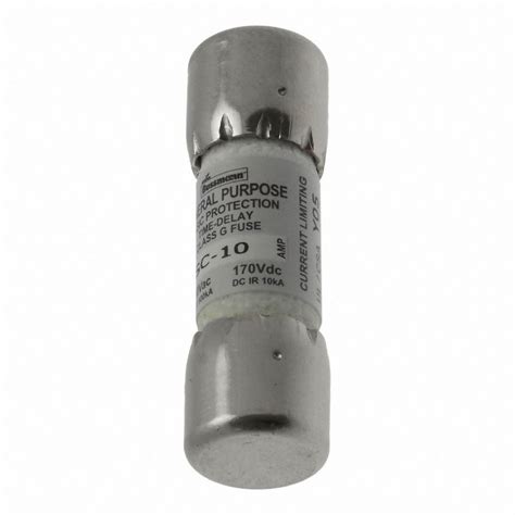 Bussmann Fuse 10 A Amps 600v Ac 1 516 In L X 716 In Dia Fuse Size